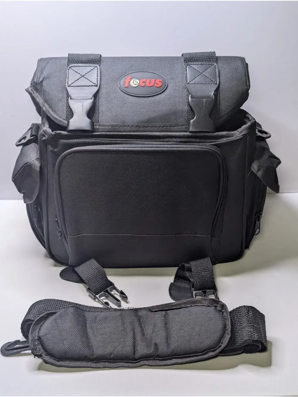Focus Camera Bag Shoulder Carry Case Padded DSLR Video Camcorder Storage